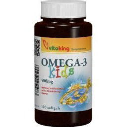 Vitaking Omega-3 Kids gélkapszula - 100db