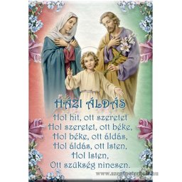 Hűtőmágnes Szent Család