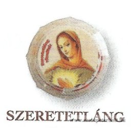 Szeretetláng rózsafüzér dobozban
