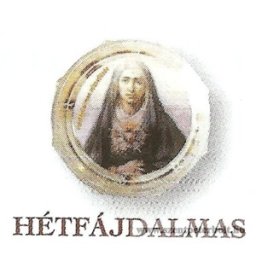 Hétfájdalmas rózsafüzér dobozban
