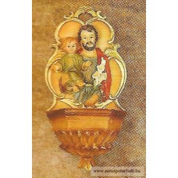 Szent József kis Jézussal szenteltvíztartó