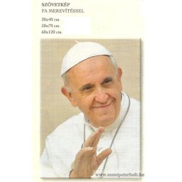 Szövetkép Fa merevítéssel Ferenc Pápa