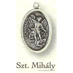 Szent Mihály ezüstözött érem
