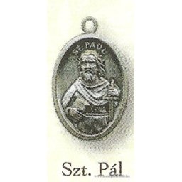Szent Pál ezüstözött érem