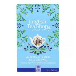ETS Bio Fehér Tea Áfonya-Bodza 20 db
