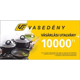 Vasedény vásárlási utalvány 10000 forint értékben