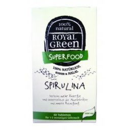 Royal Green Spirulina tabletta - 60 db
