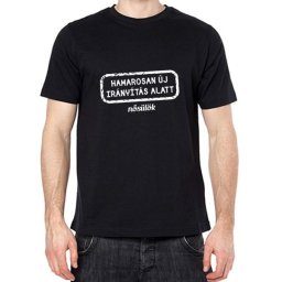 Hamarosan új irányítás alatt - Tréfás póló