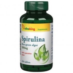 Vitaking Spirulina alga tabletta - 200db