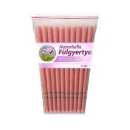 Naturhelix geránium fülgyertya - 10 db