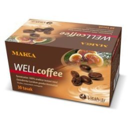 MAKKA WELLcoffee Ganoderma instant kávé - 30 tasak
