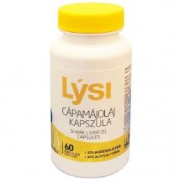 Lysi Cápamáj olaj lágyzselatin kapszula - 60db