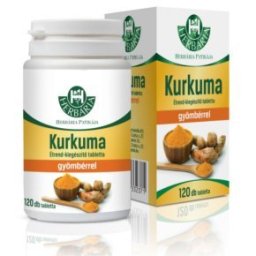 Herbária Kurkuma-gyömbér tabletta - 120db
