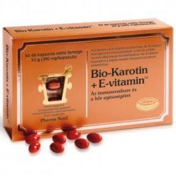 Pharma Nord Bio Karotin + E-vitamin kapszula - 60db