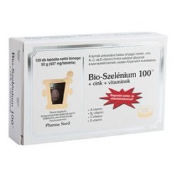 Pharma Nord Bio szelénium-cink 100 - 120db tabletta - 120db