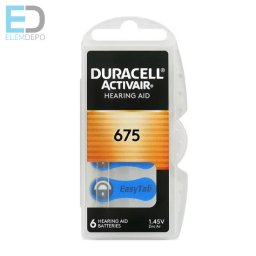 Duracell DA675 N6 ActivAir 1db elem hallókészülék elem