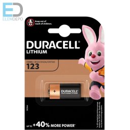 Duracell DL-CR 123A CR123 Lithium Ultra DL 123 CR17345 3V BL1 NEW