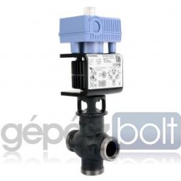 Siemens MXG461.15-0.6 Modulációs keverő/2-járatú magnetikus szabályozószelep, menetes, PN16, DN15, kvs 0.6, AC 24 V