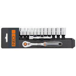 Dugókulcs készlet NEO 08-652 1/4"