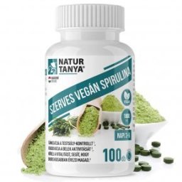 Natur Tanya Szerves Spirulina tabletta - 100db