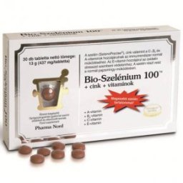 Pharma Nord Bio szelénium-cink 100 - 30db tabletta - 30db