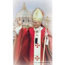 Szent II. János Pál pápa hűtőmágnes