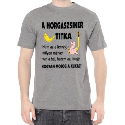 Horgászsiker - Tréfás póló