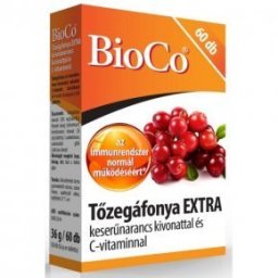 BioCo Tőzegáfonya EXTRA tabletta - 60db
