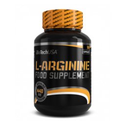 BioTech USA L-Arginine kapszula - 90db