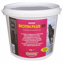 Equimins Biotin Plus - 25 mg / adag biotin 2 kg vödrös