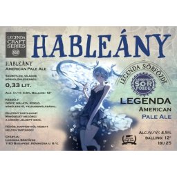Hableány 0.33l Singlehops Citra Alk:4,5% Apa (991)