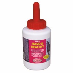 Equimins Hard and Healthy Hoof - pataerősítő pataápoló ecsetes 400ml