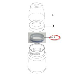 Adaptergyűrű AVENT cumisüveghez SCF925/01, SCF312