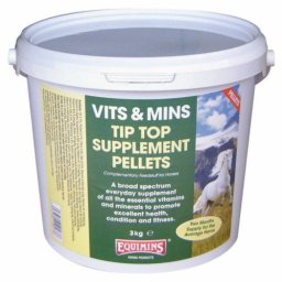 Equimins Tip Top vitamin - Tip Top koncentrált vitamin por 15 kg