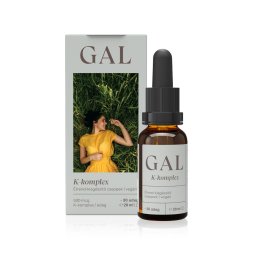 GAL K-komplex K1- és K2-vitamin cseppek 500 mcg, 20 ml