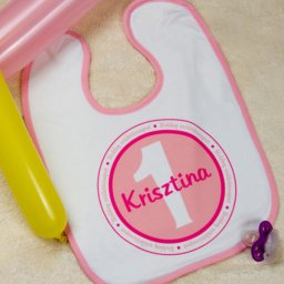 Szülinapos bébi előke