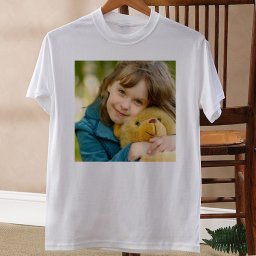 Fényképes póló, 34x34cm képpel