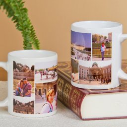 Montázs bögre 8 képpel