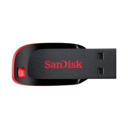 Sandisk Cruzer Blade 64GB fekete pen drive