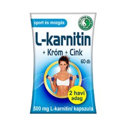Dr. Chen L-karnitin + króm + cink kapszula - 60db