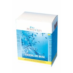 Pontaqua Oxichlor Mini, aktív oxigén és klórtartalmú, kombinált vízfertőtlenítőszer 175g OKM 003