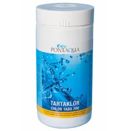 Pontaqua Tartaklór lassan oldódó klór 1kg CLT 010