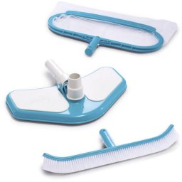 Intex medence tisztító szett, merítő háló, porszívófej, kefe 29057