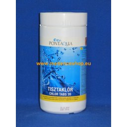 Pontaqua TISZTAKLÓR lassan oldódó klór 1kg CLK 010