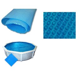 Szolártakaró 458cm-es kör alakú medencéhez 180 mikron Blue 180 AS-172004