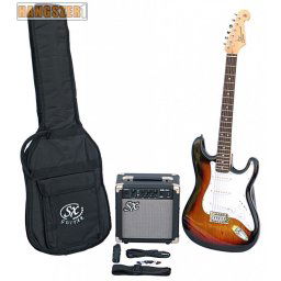 SX SE 1K 3TS elektromos gitár szett