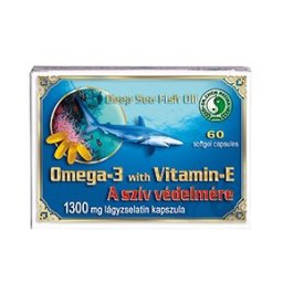 Dr. Chen Omega-3 + E-vitamin 1300mg kapszula - 60db