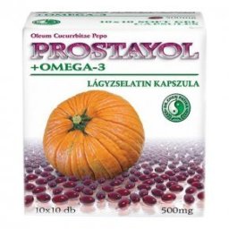 Dr. Chen Prostayol + Omega-3 kapszula - 10x10db