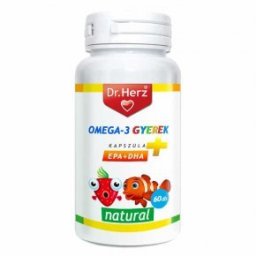 Dr. Herz Omega-3 500mg kapszula gyermekeknek - 60db