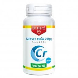 Dr. Herz Szerves Króm-pikolinát 250mcg tabletta - 60db